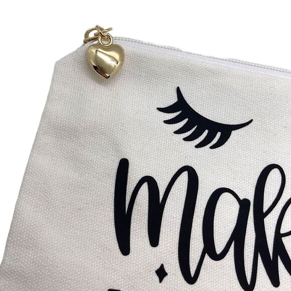 NWT Wool + Pepper Co. Cosmetic Makeup Bag - Picture 2 of 4